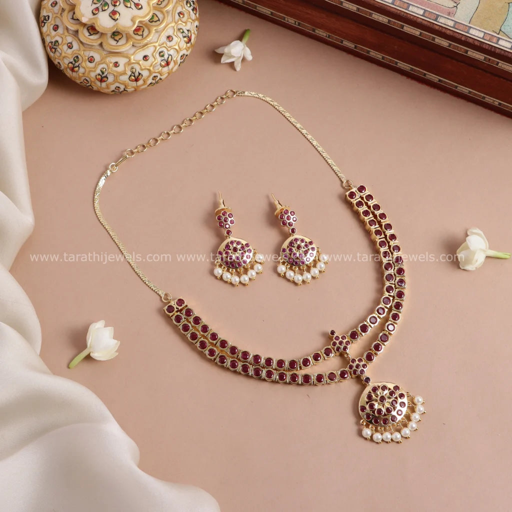 Ithanya Version2 Ruby Kemp Necklace N737