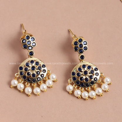 Ithanya Version2 Dark blue Kemp Necklace N738
