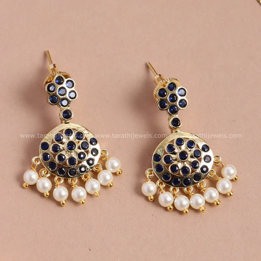 Ithanya Version2 Dark blue Kemp Necklace N738