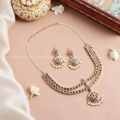 Ithanya Version2 Purple Kemp Necklace N736