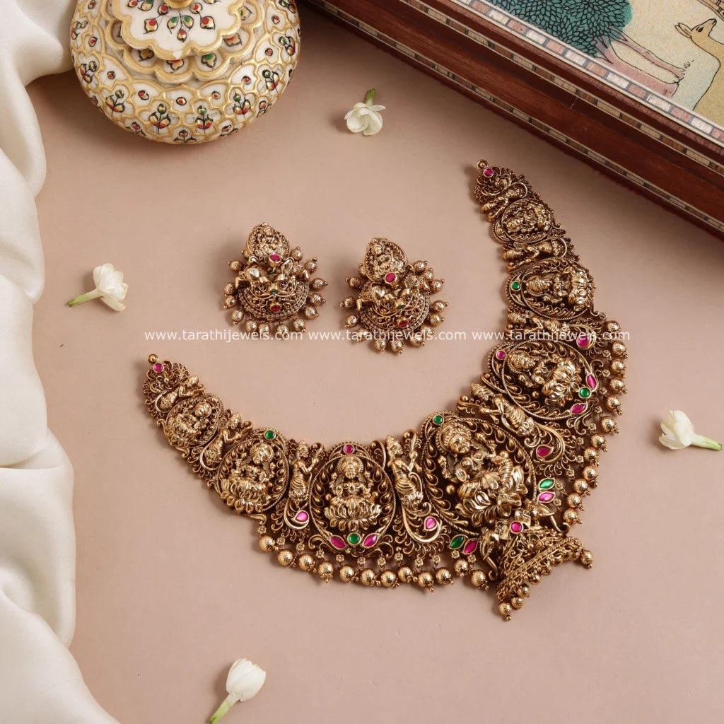 Antique Bridal Temple Necklace N807