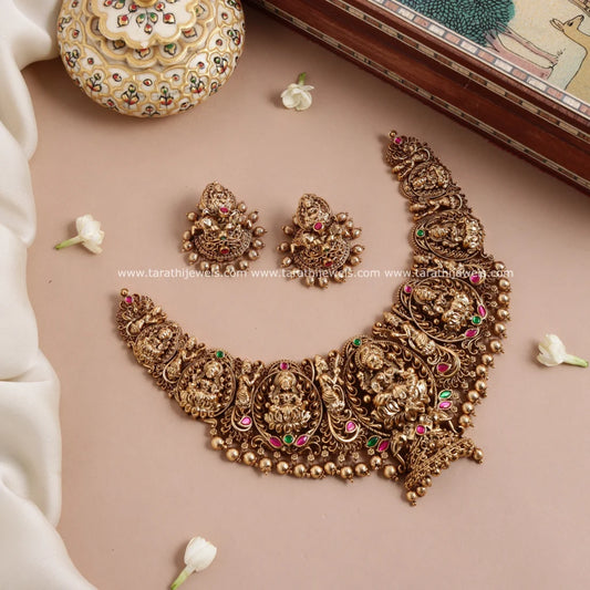Antique Bridal Temple Necklace N807