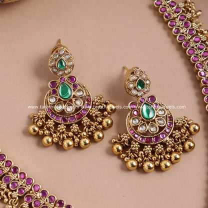 Revathi Traditional Kemp Necklace N802
