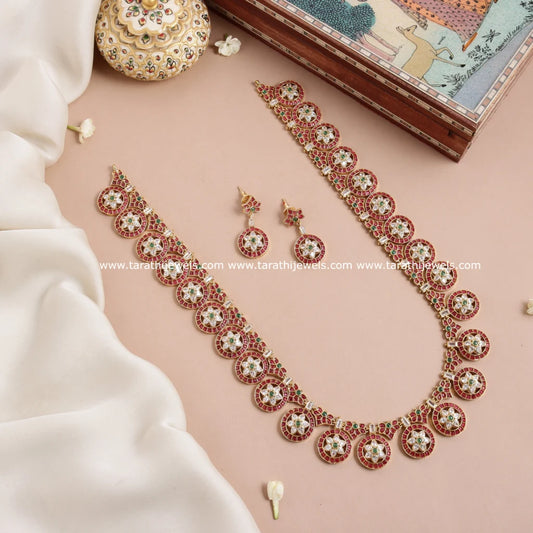 Floral Kemp  Long Haaram HA333
