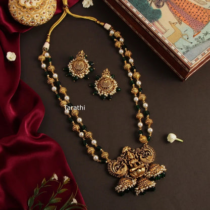 Lakshmi Emerald Malai HA386