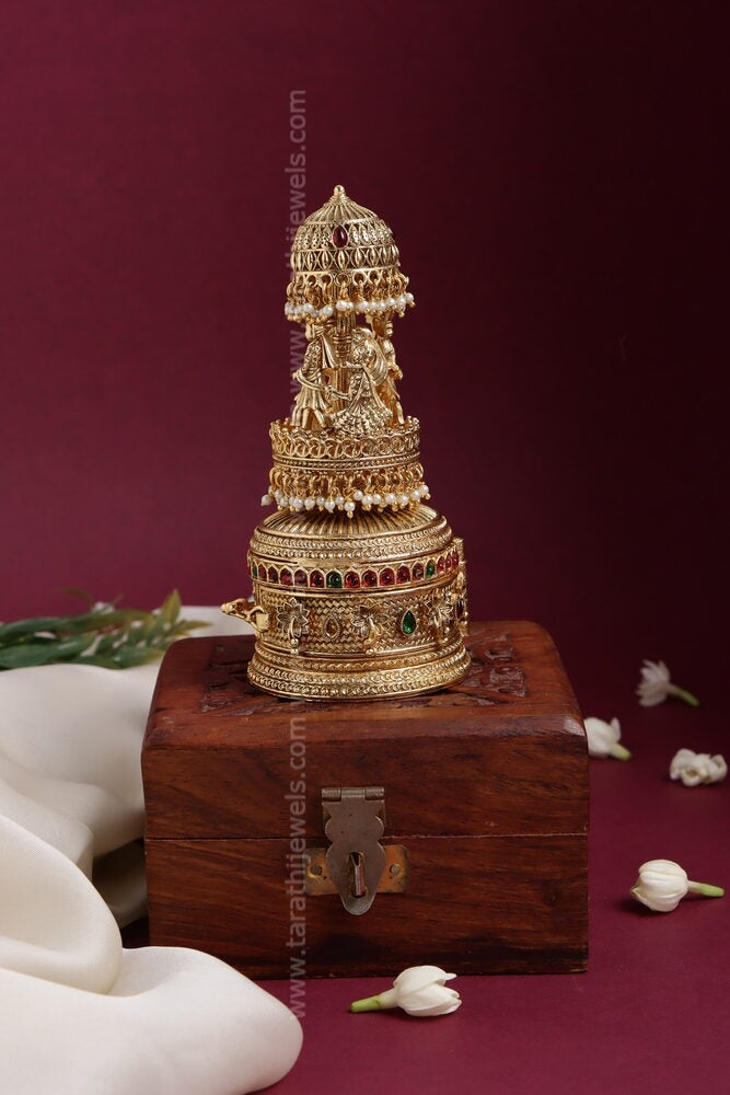 Raja &Rani Kumkum Box KK16