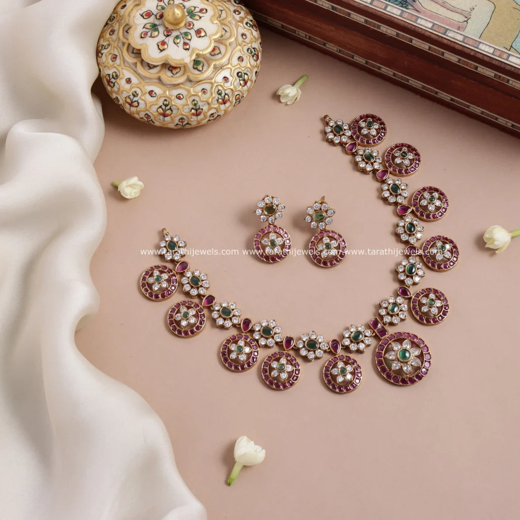 Floral Kemp Necklace N819
