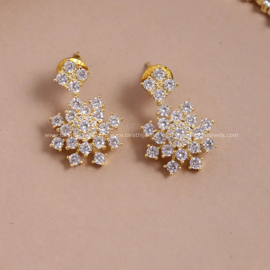 Diamond Look Alike Necklace N814