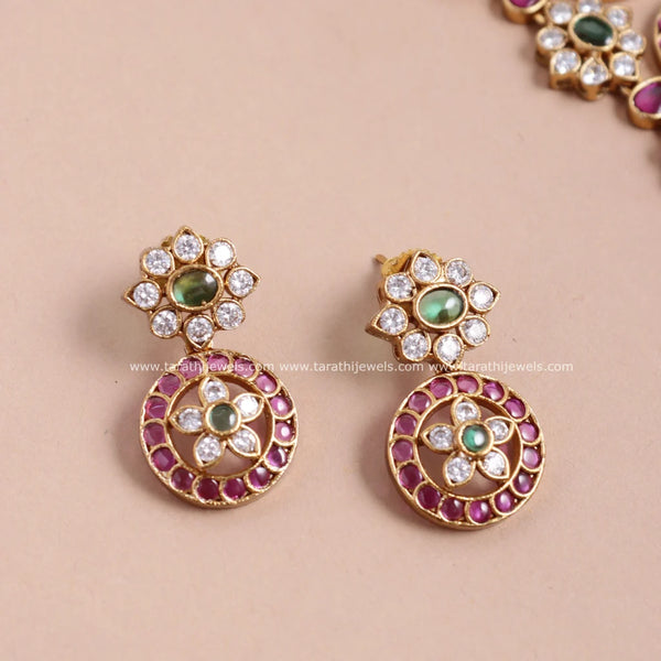 Floral Kemp Long Haaram  HA347