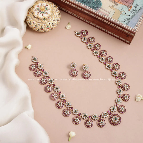 Floral Kemp Long Haaram  HA347