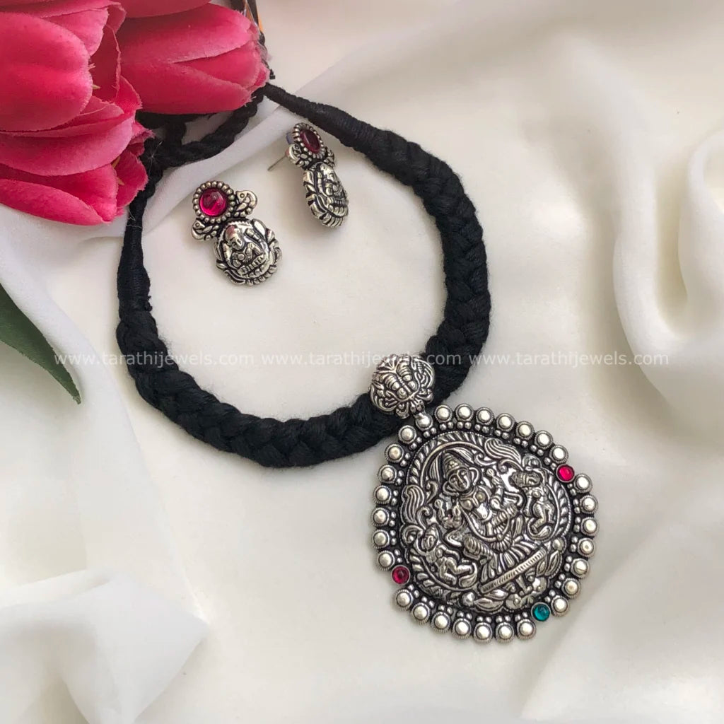 Oxidized Choker Neckpiece S16