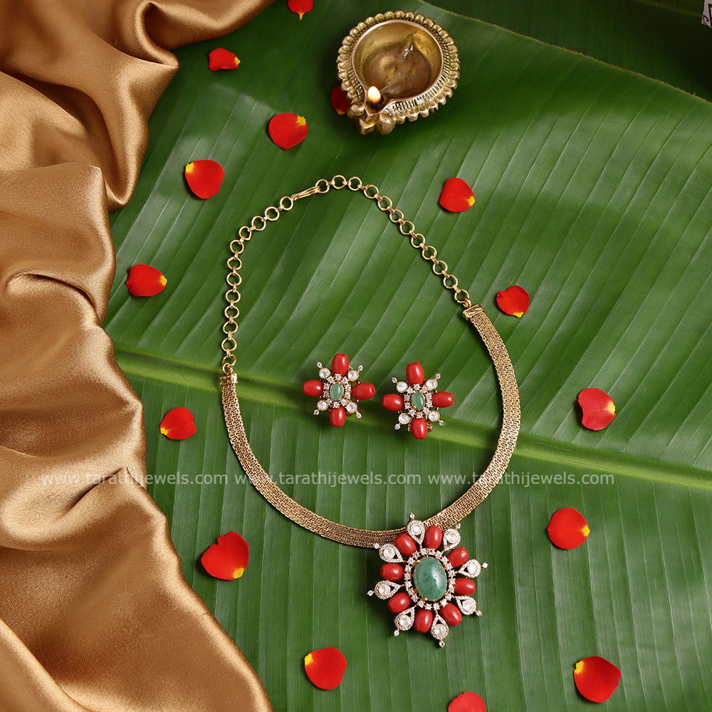 Coral Choker CH302