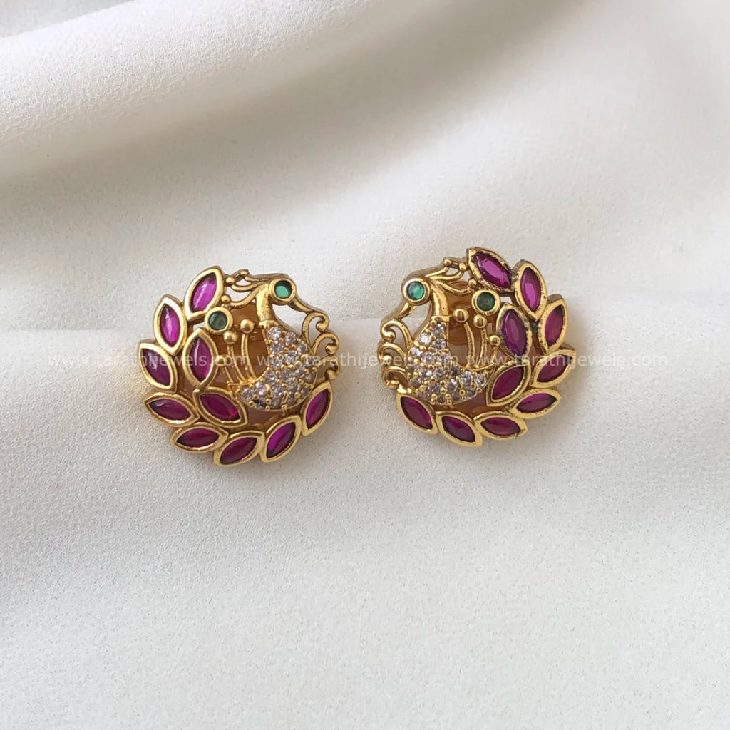 Amazing Peacock Earrings EA513