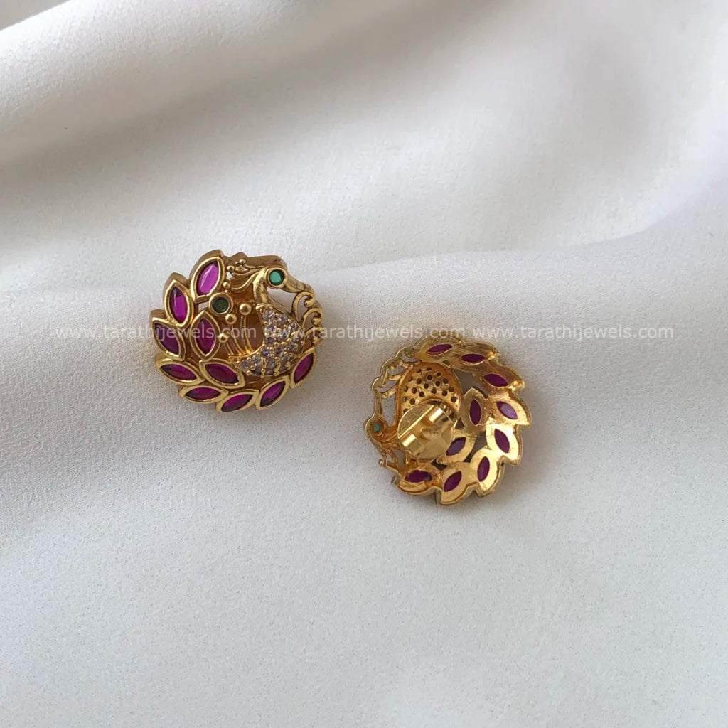 Amazing Peacock Earrings EA513