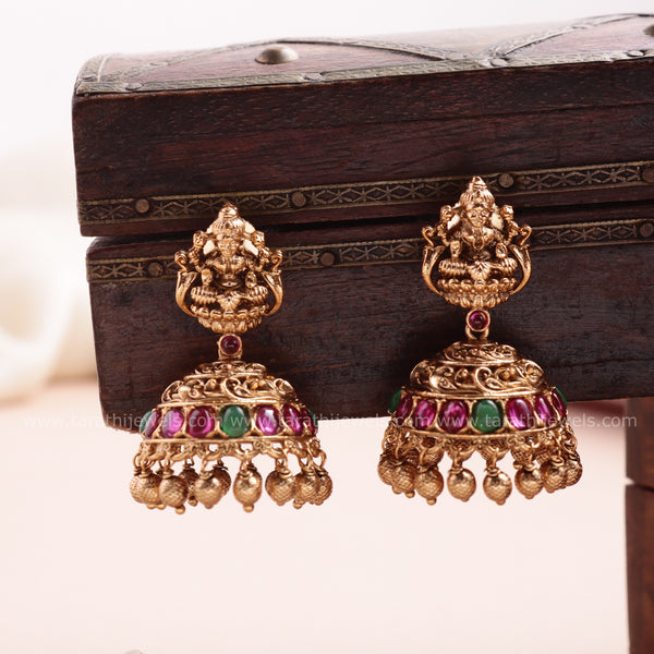 Lakshmi Pendant Traditional Long Haaram  HA407