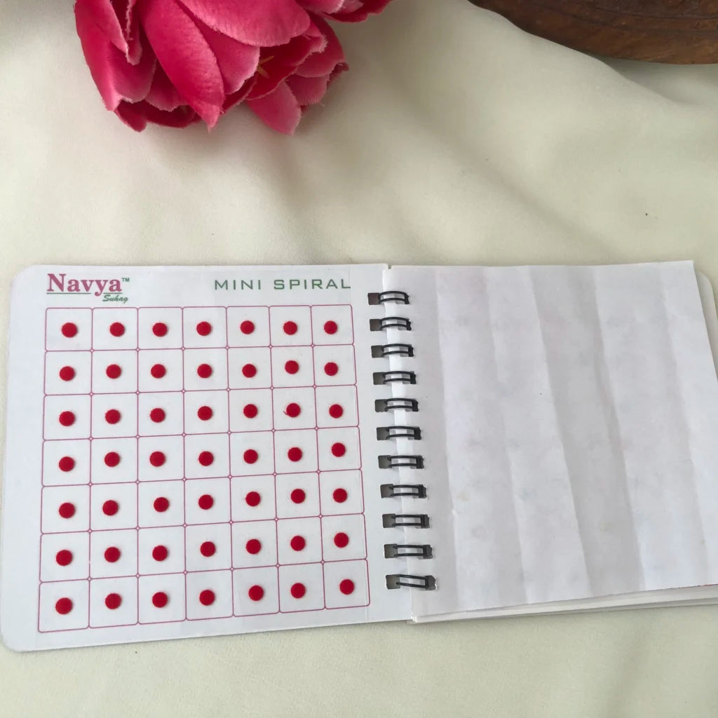 Navya Multi color Plain Bindi Book Size7 BB06