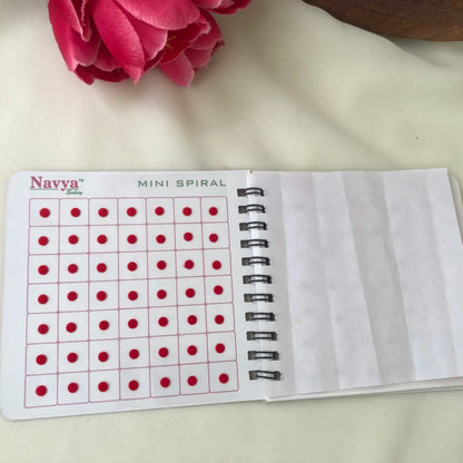 Navya Multi color Plain Bindi Book Size7 BB06