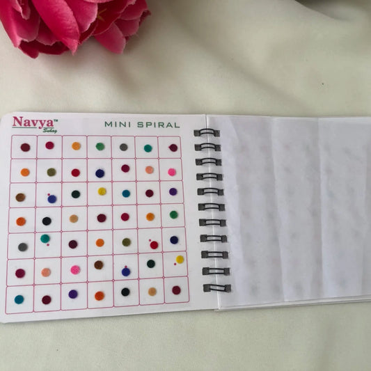 Navya Multi color Plain Bindi Book Size7 BB06