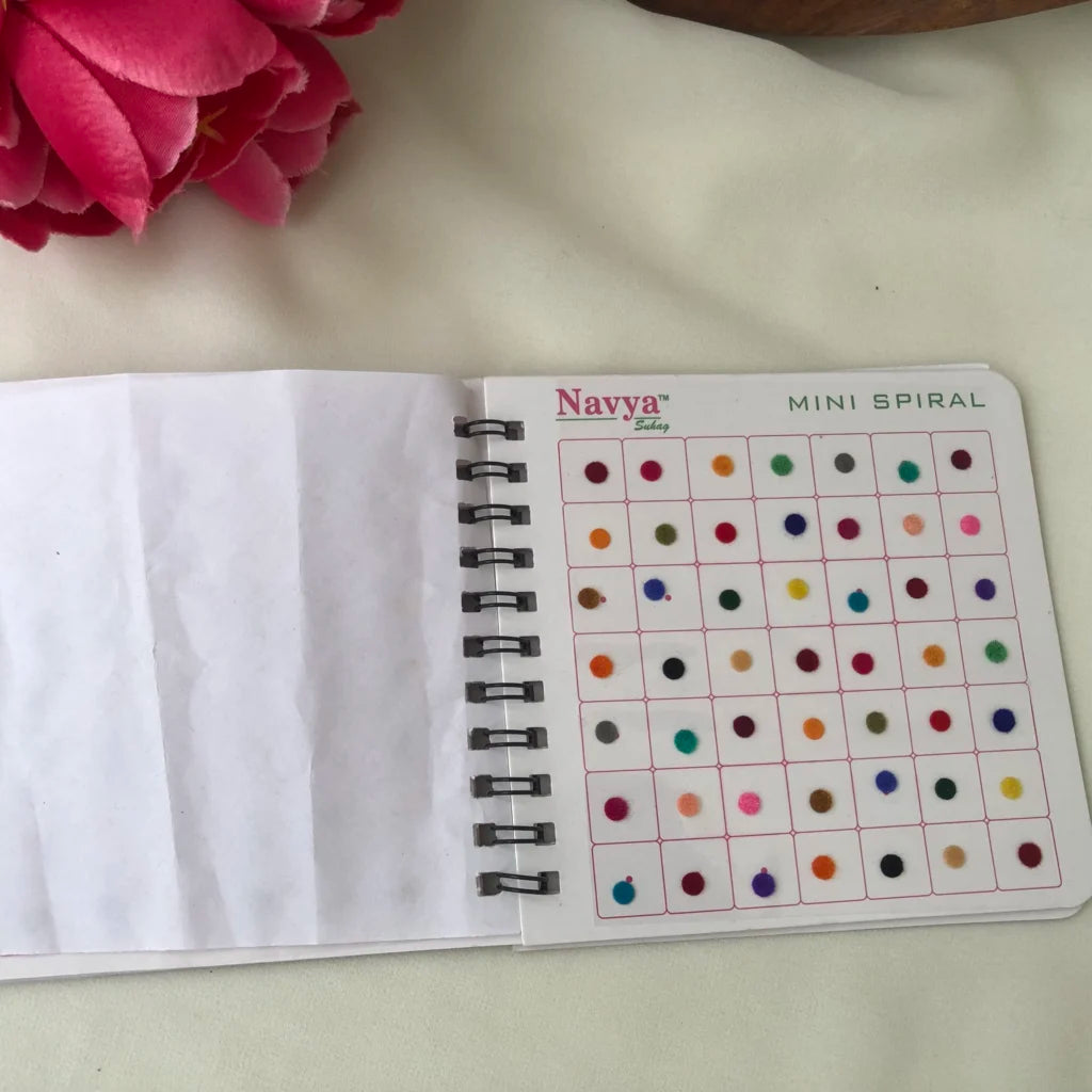 Navya Multi color Plain Bindi Book Size7 BB06