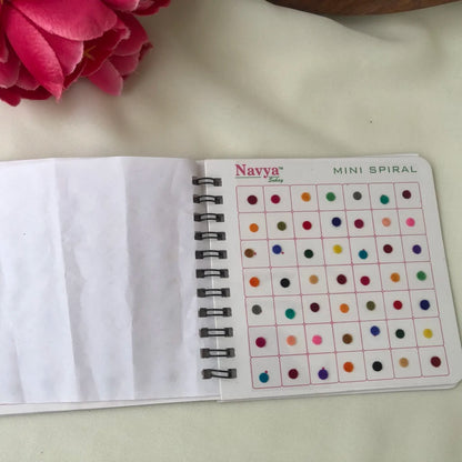 Navya Multi color Plain Bindi Book Size7 BB06