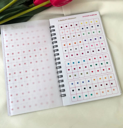 Navya Multi color Bindi Book Size10 BB10