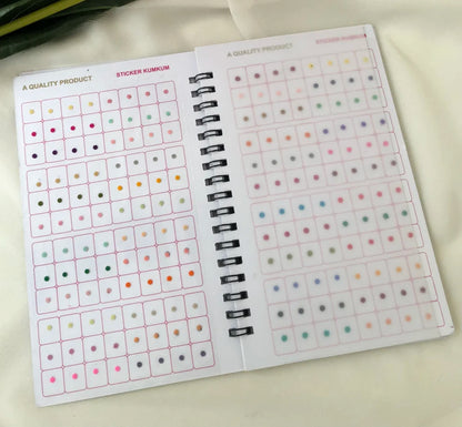 Navya Multi color Bindi Book Size10 BB10