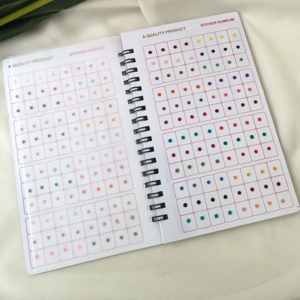 Navya Multi color Bindi Book Size10 BB10
