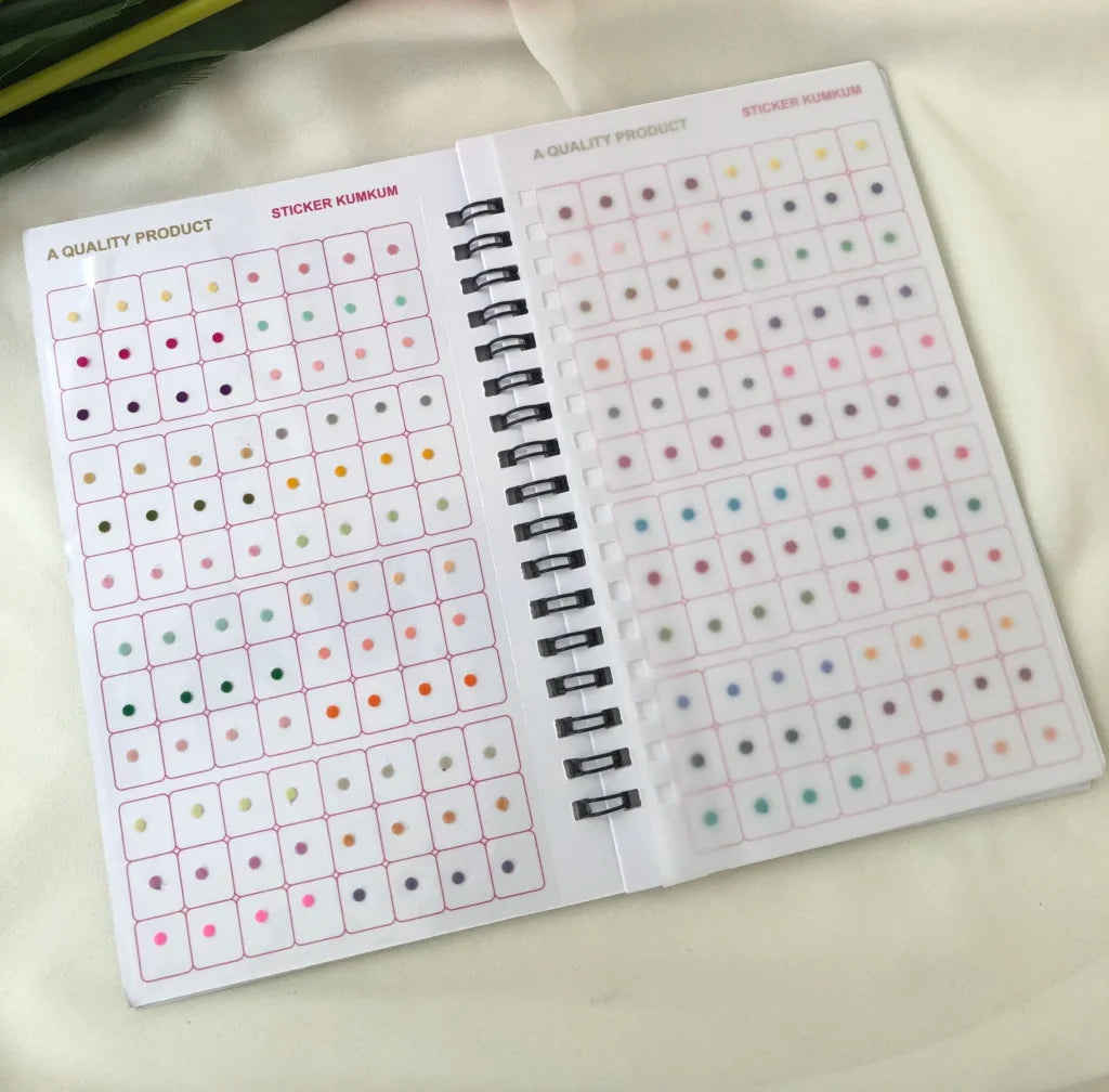Navya Multi color Bindi Book Size10 BB10