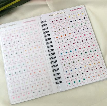 Navya Multi color Bindi Book Size10 BB10