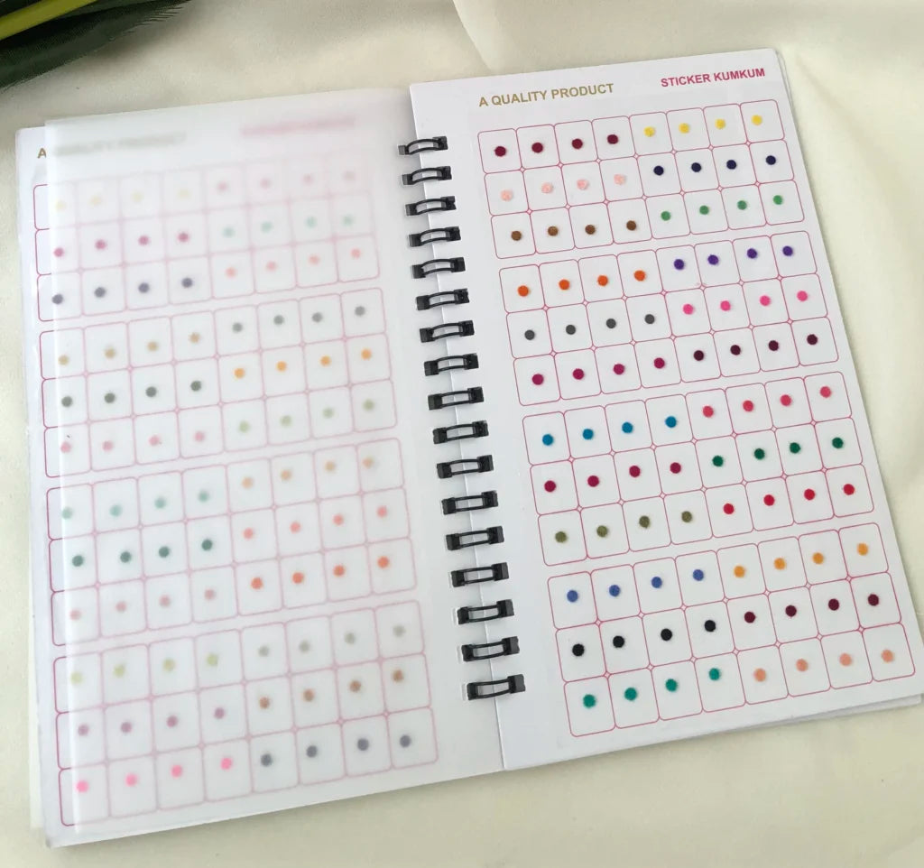 Navya Multi color Bindi Book Size10 BB10