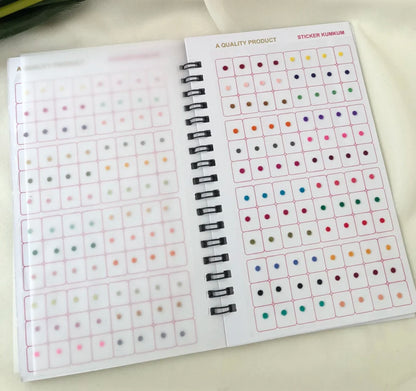 Navya Multi color Bindi Book Size10 BB10
