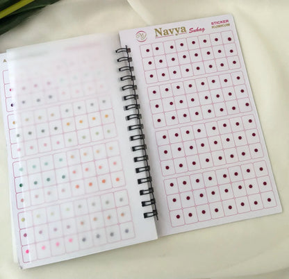 Navya Multi color Bindi Book Size10 BB10
