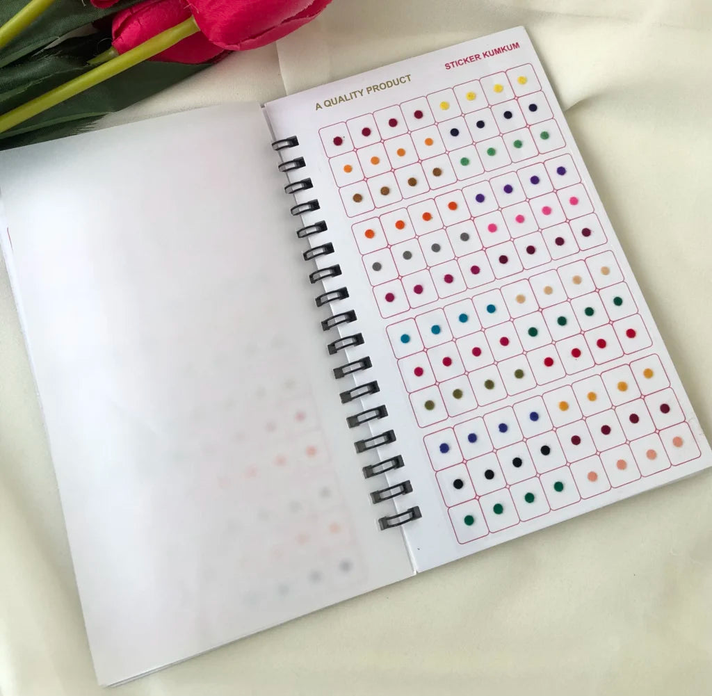 Navya Multi color Bindi Book Size09 BB11