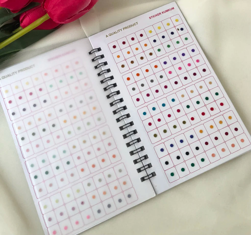 Navya Multi color Bindi Book Size09 BB11