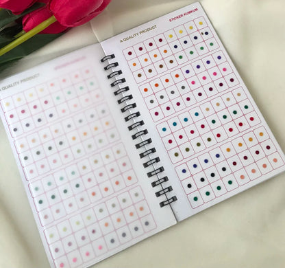 Navya Multi color Bindi Book Size09 BB11