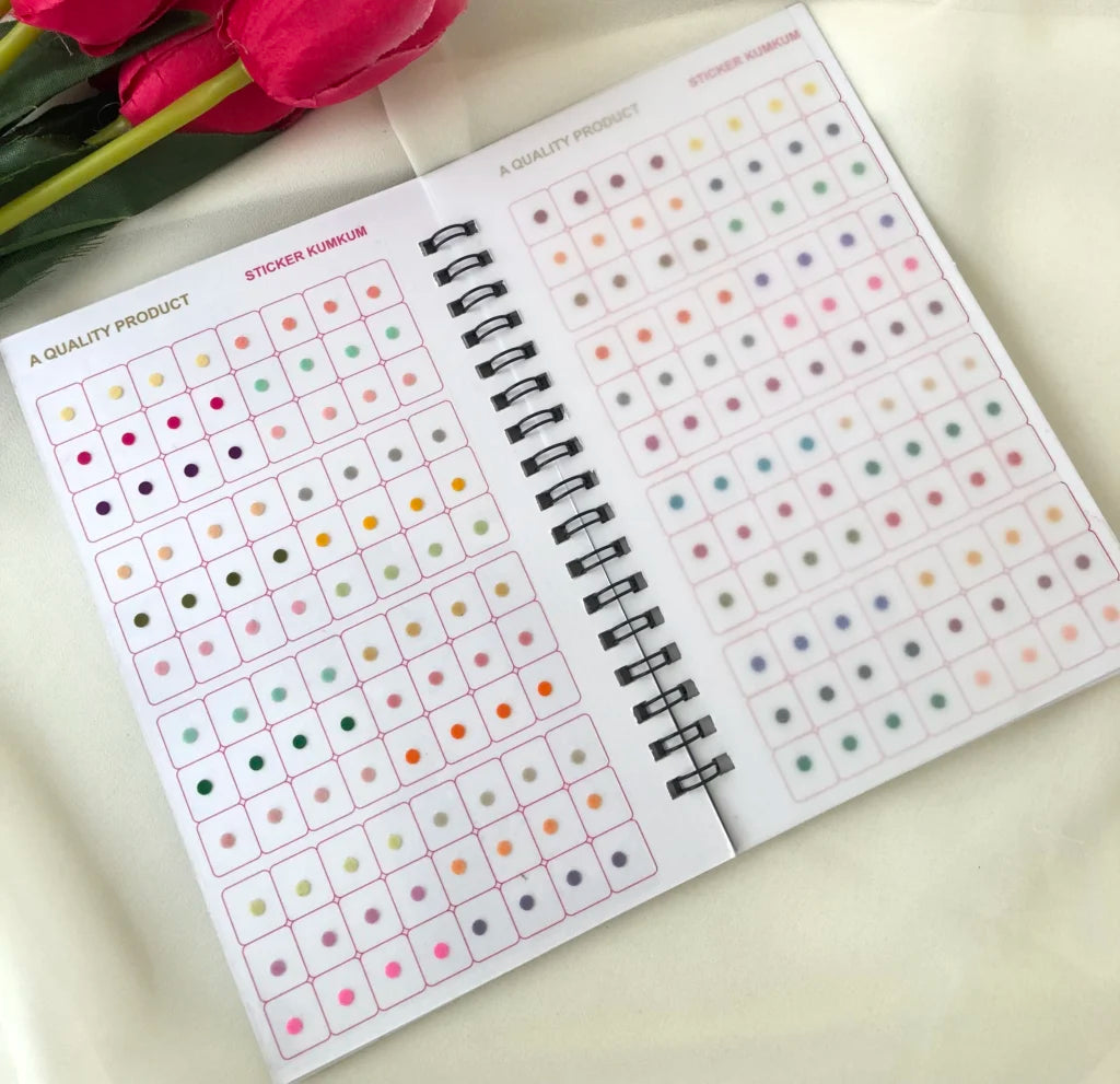Navya Multi color Bindi Book Size09 BB11
