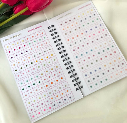 Navya Multi color Bindi Book Size09 BB11
