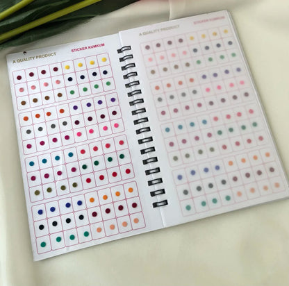Navya Multi color Bindi Book Size08 BB12