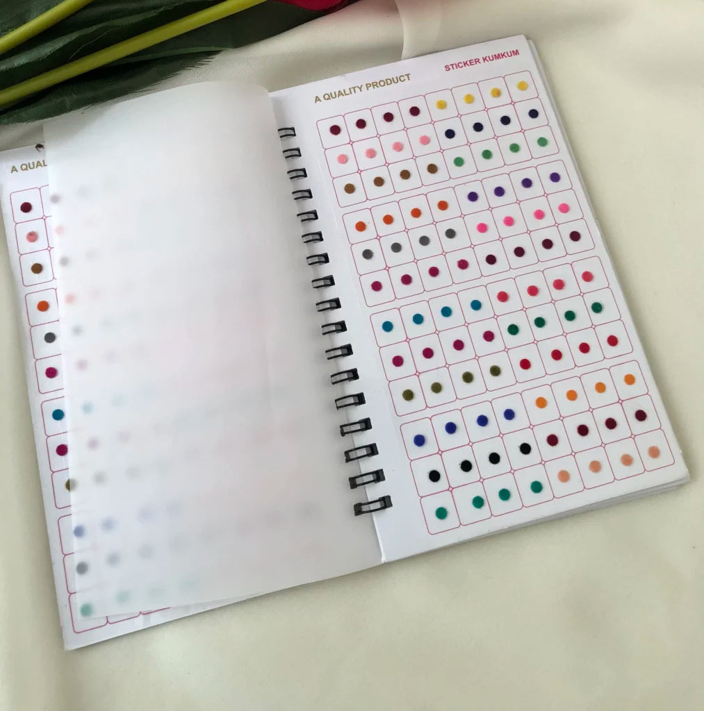 Navya Multi color Bindi Book Size08 BB12