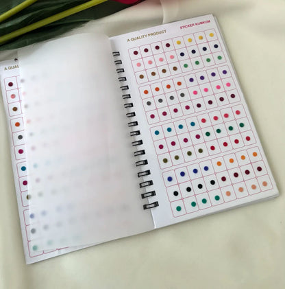 Navya Multi color Bindi Book Size08 BB12
