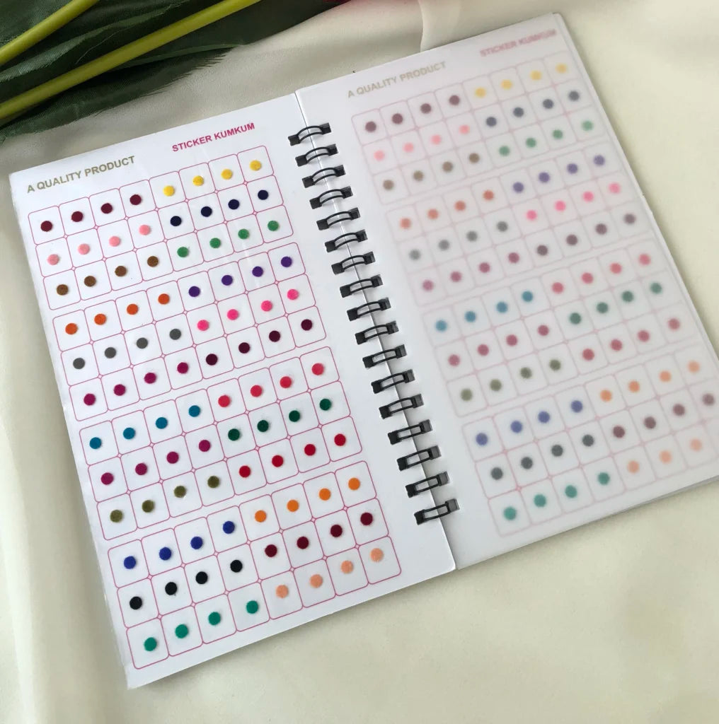 Navya Multi color Bindi Book Size08 BB12