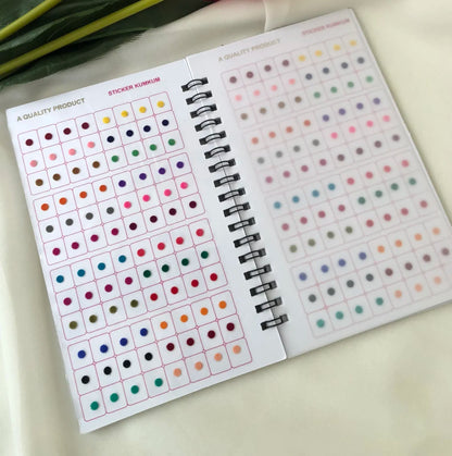 Navya Multi color Bindi Book Size08 BB12