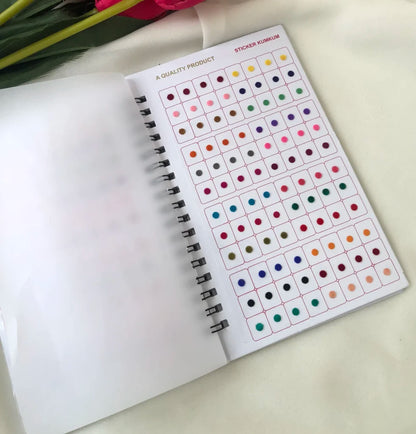 Navya Multi color Bindi Book Size08 BB12