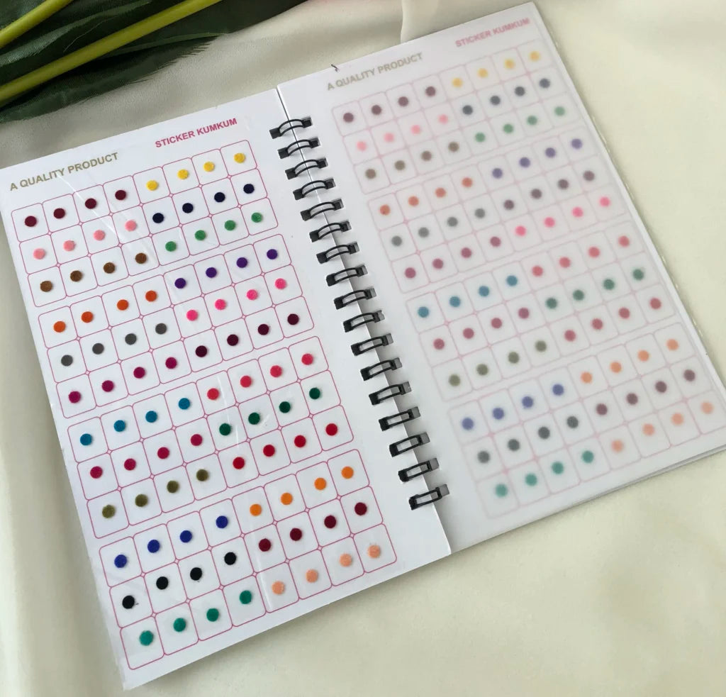 Navya Multi color Bindi Book Size08 BB12