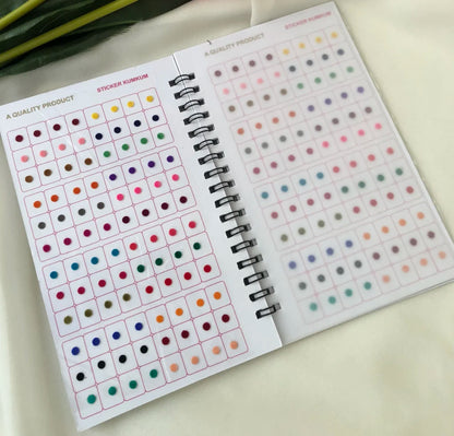 Navya Multi color Bindi Book Size08 BB12