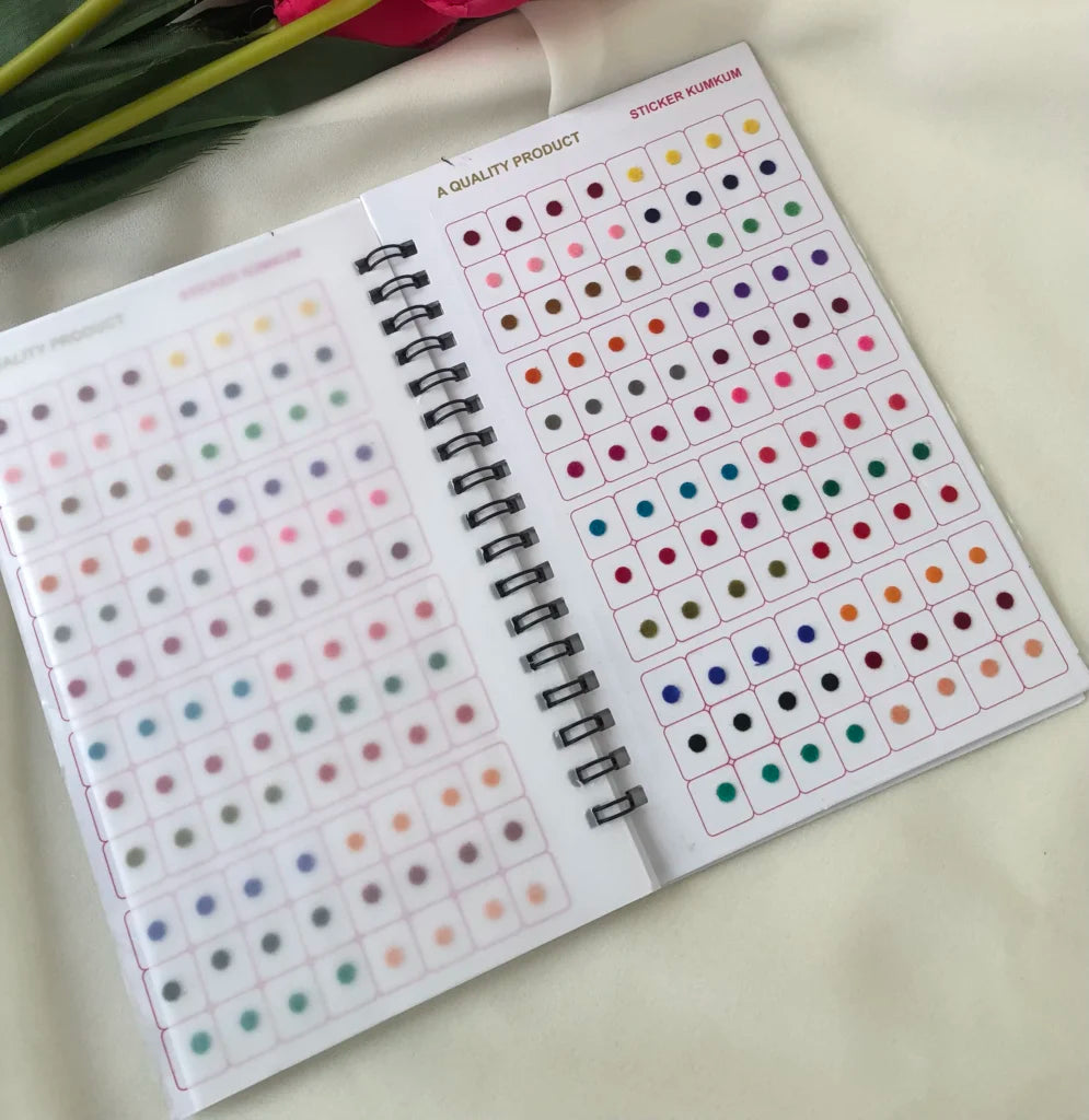 Navya Multi color Bindi Book Size08 BB12