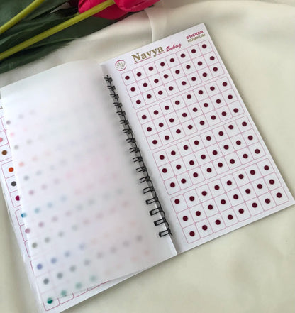 Navya Multi color Bindi Book Size08 BB12