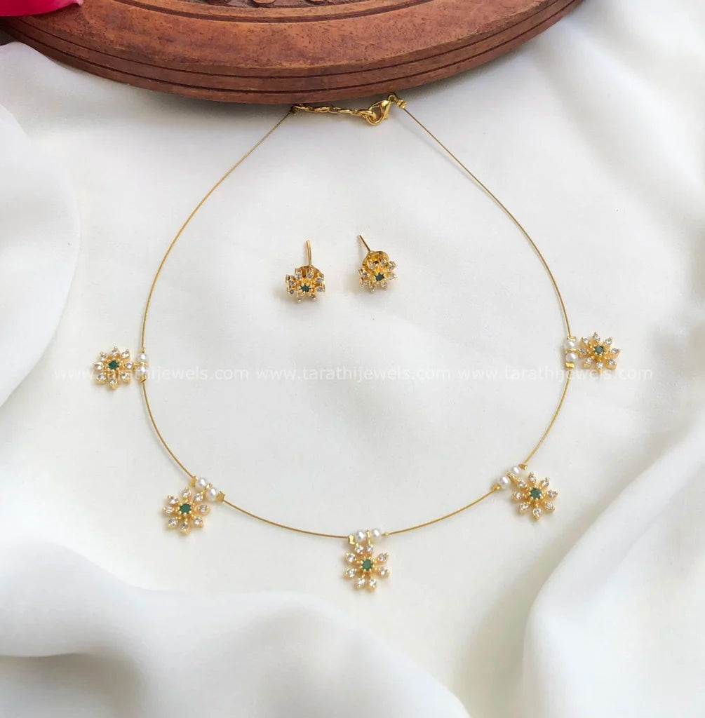 Rithvaka Invisible Necklace N720