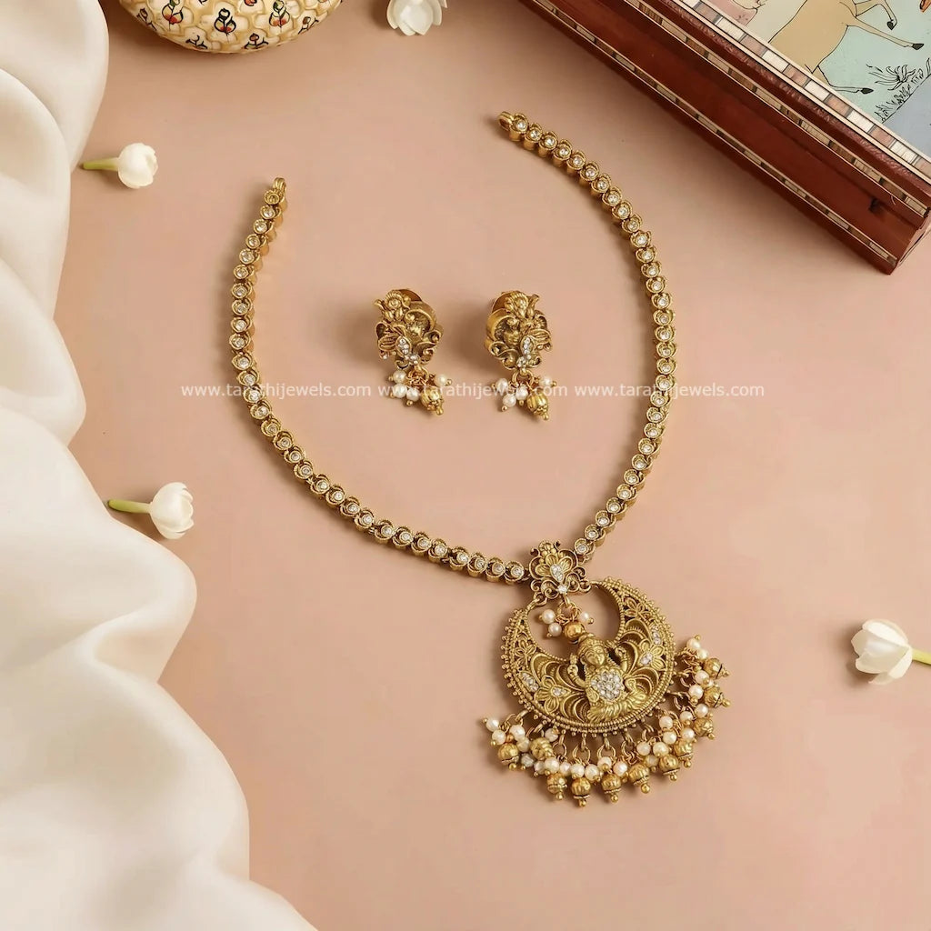 Seetha Antique Lakshmi Necklace N857