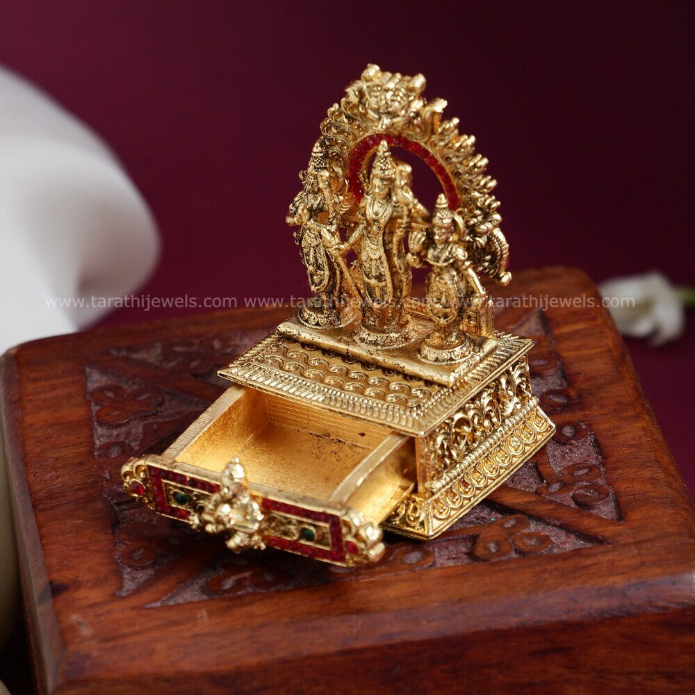 Ram Darbar Kumkum Box KK43